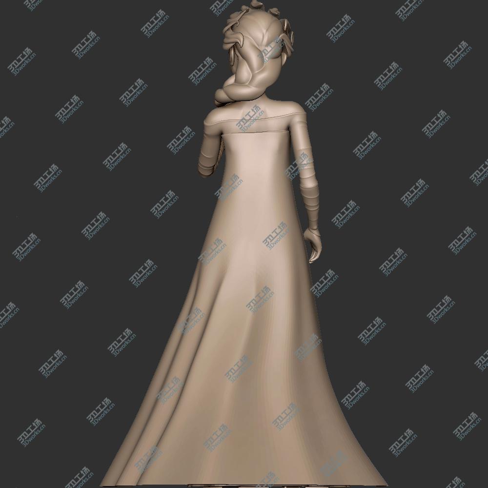 images/goods_img/20200601/050 冰雪奇缘 艾尔莎 安娜 Elsa anna 3D打印 STL 手办 二次元 卡通 雕像/3.jpg